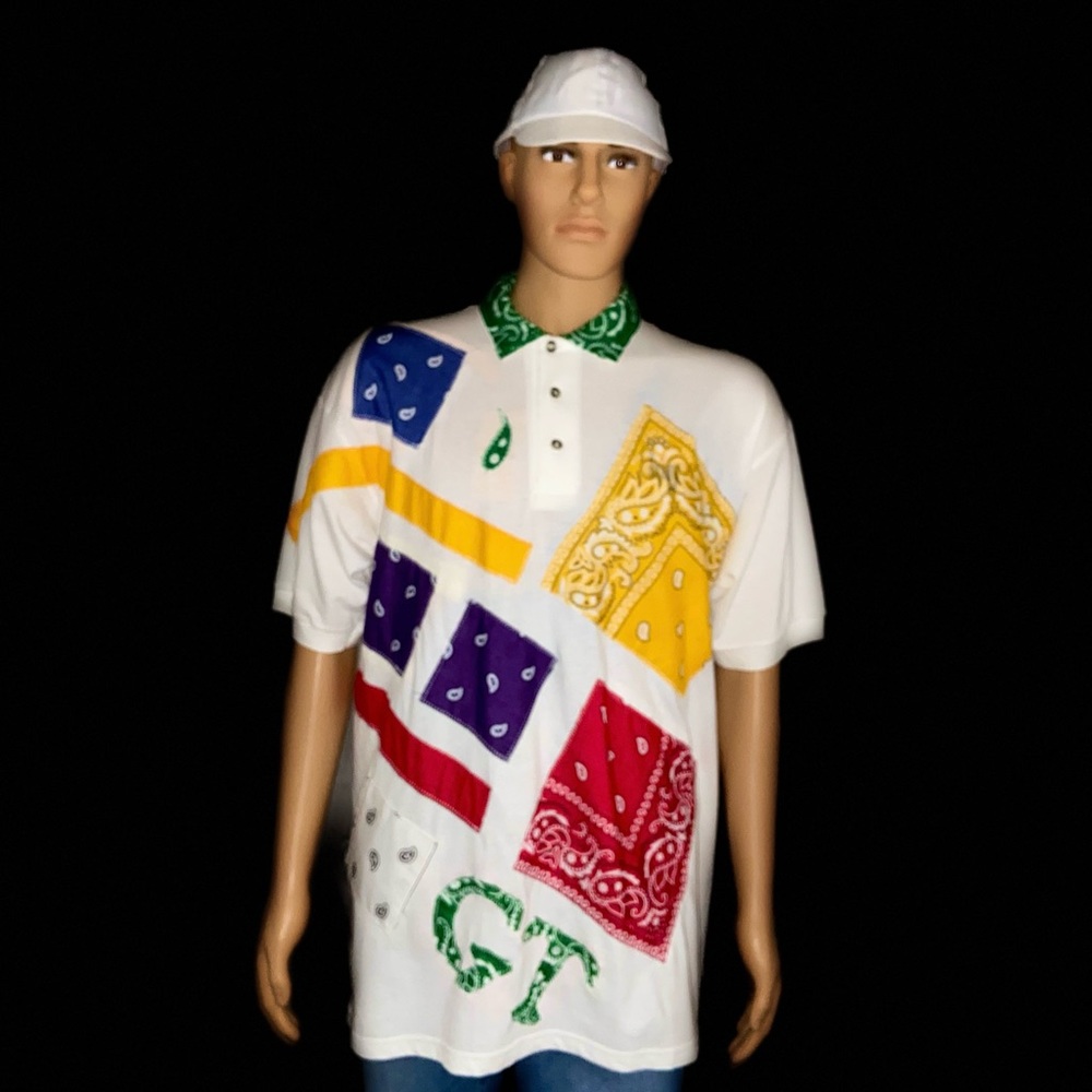 GENUINE THREADZ M L GOLD MUSTARD RED BLUE WHITE GREEN PURPLE POLO SHIRT